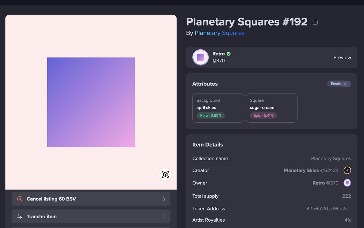 RetroPopeLuigi's tweet photo. Rank 1 planetary square + 10 common onis for sale. 50 bsv otc https://t.co/znRcbucfgJ