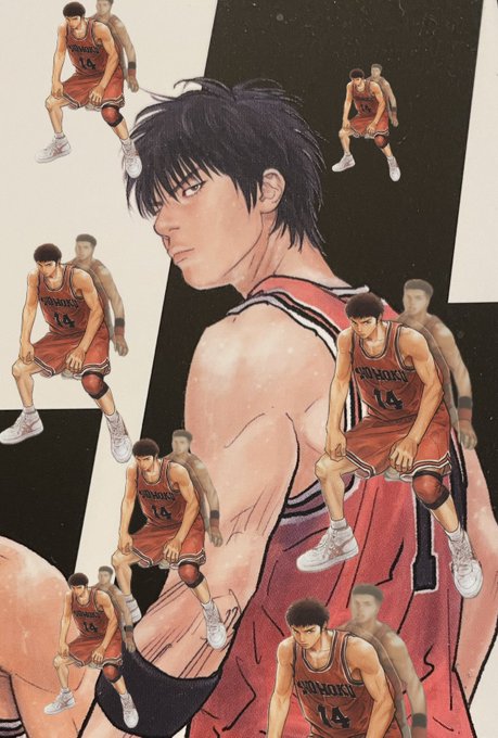 「バスケットボール 黒髪」のTwitter画像/イラスト(新着)