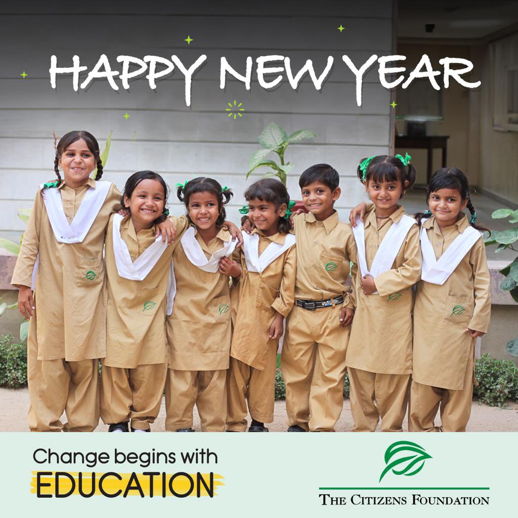 TCF_Rahbar's tweet photo. As we step into the new year, we want to express our heartfelt gratitude for your unwavering support and dedication to educating less-privileged children in Pakistan. Wishing you and your loved ones a New Year filled with joy and blessings! 💚💚
#ChangeBeginsWithEducation https://t.co/VTbm0HHW6E