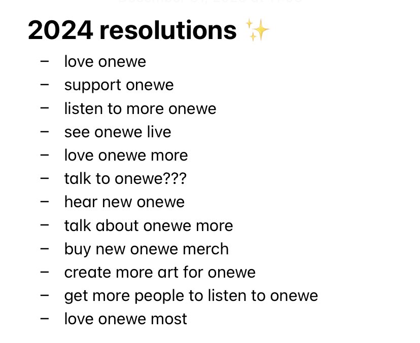 setting my intentions for 2024 ✨💪