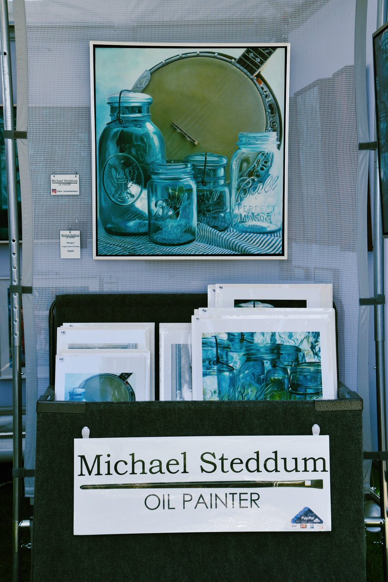 Hope y'all have a ball this New Year's Eve as we ring in 2024! 
Artist:  Michael Steddum
#cottonwoodartfestival #cottonwoodartfest #michaelsteddum #fineart #oilpainting