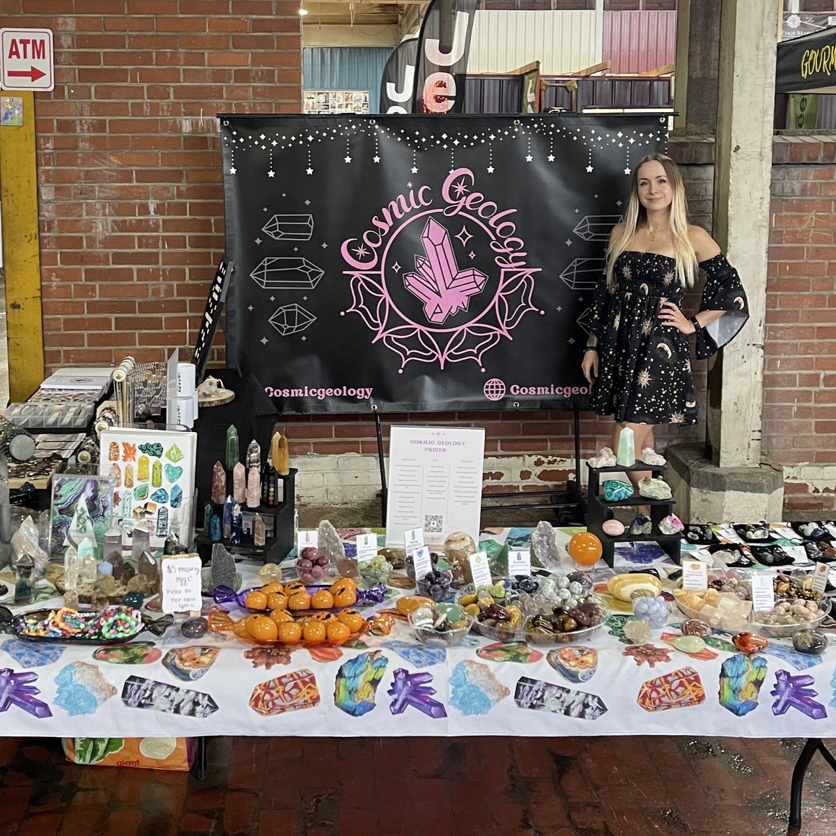 cosmicgeology's tweet photo. “It’s okay if all you did this year was survive.” Thankful that Cosmic Geology has made made it through another year despite all the hard times. Thank you to everyone who has continued to support my shop, I am looking forward to the new year 🩷 https://t.co/6zvIfON6Hf
