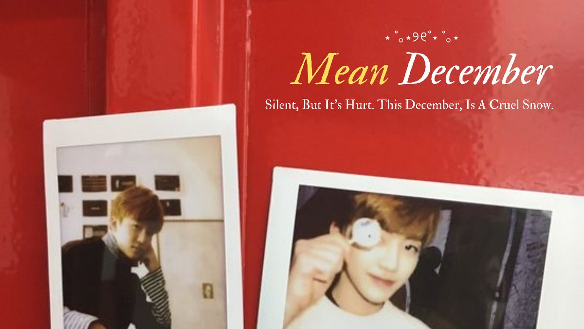 ; Mean December 

"I'm late too know my own feeling's, at the end. You never know about my feeling's. At the end, I just stand from afar seeing you're smile." 

— Na Jaemin Alternative Universe