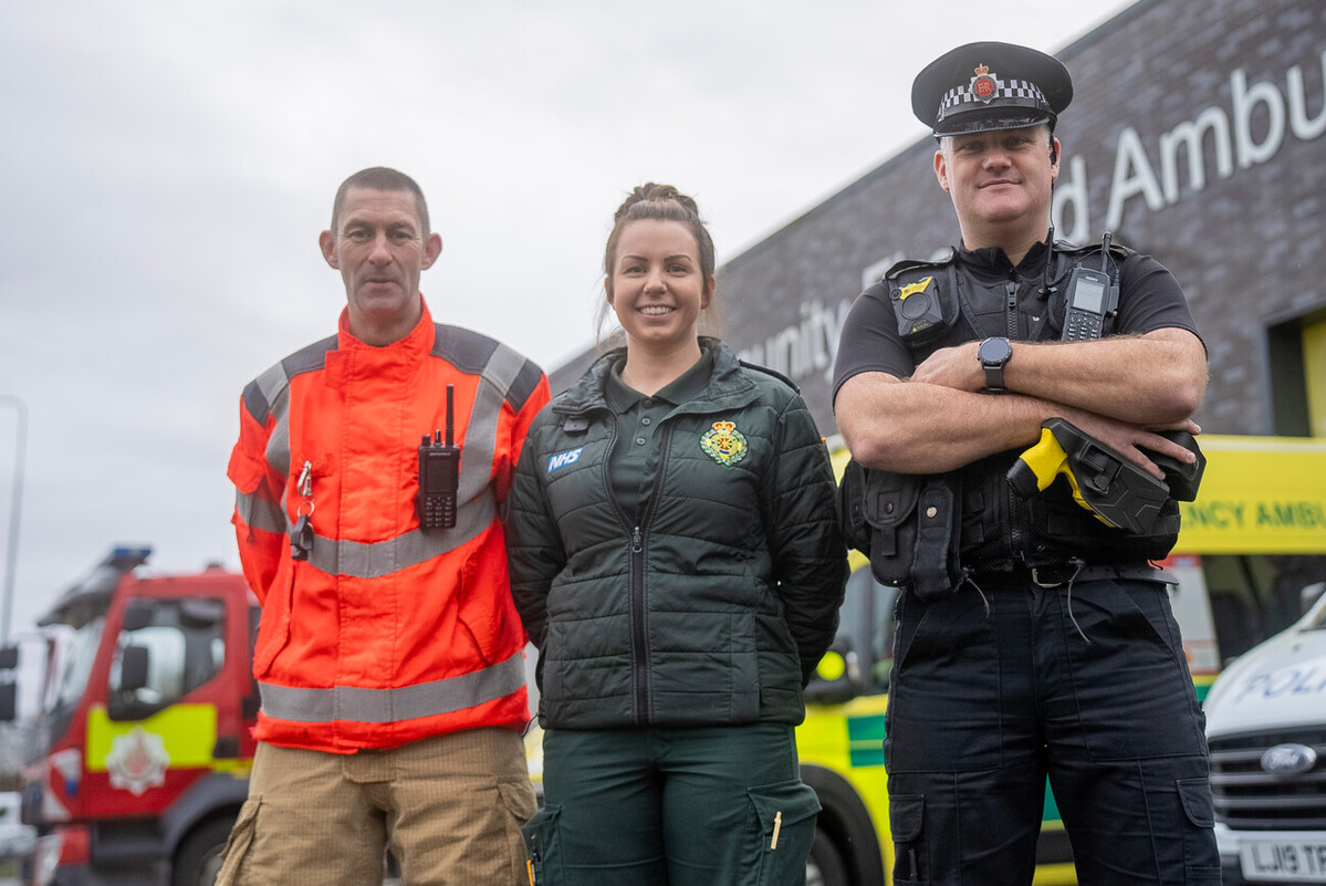 Michael, Helena and Andy are working in #Wigan over New Year to keep you safe. 
They do not turn up to work to face anti-social behaviour when they’re trying to help people and save lives. 
Take care of those that are taking care of you 🚒🚔🚑