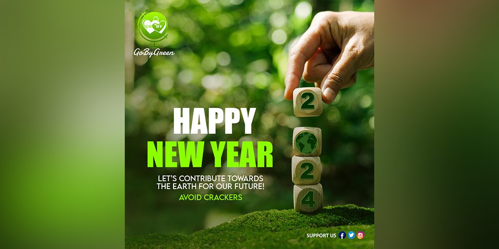 We wish you all a Happy New Year! ☺️😇🌍

#AvoidCrackers

#GoByHolidays #OnlyForQualityLovers #YourOwnTravelCompany #newyear #newyear2024 #happynewyear #christmas #saveearth #gogreen #nature #savetheplanet #recycling #recycle #sustainability #upcycling #zerowaste #ecofriendly