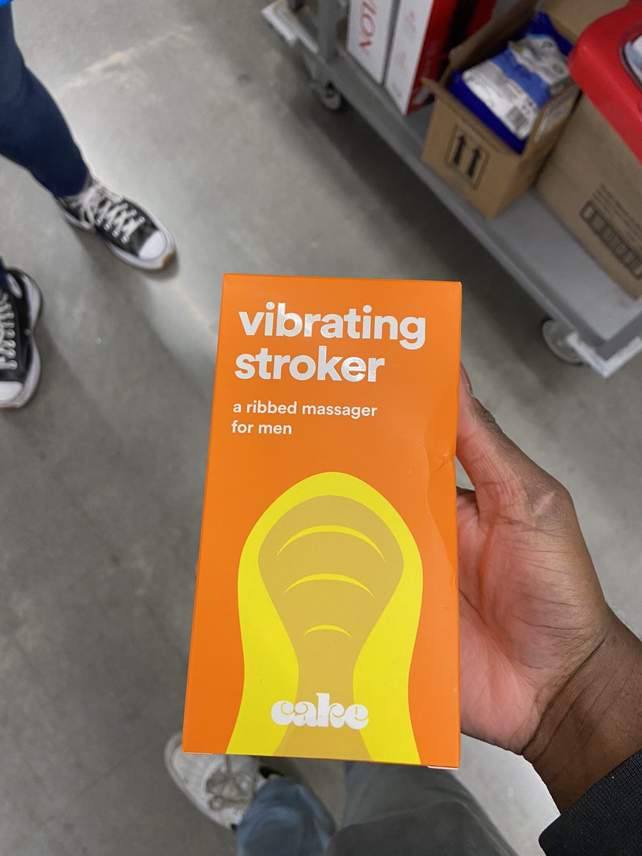 Now what the hell? I didn't know Walmart was this crazy lmao they  selling Vibrating Stroker now lol horny ass
