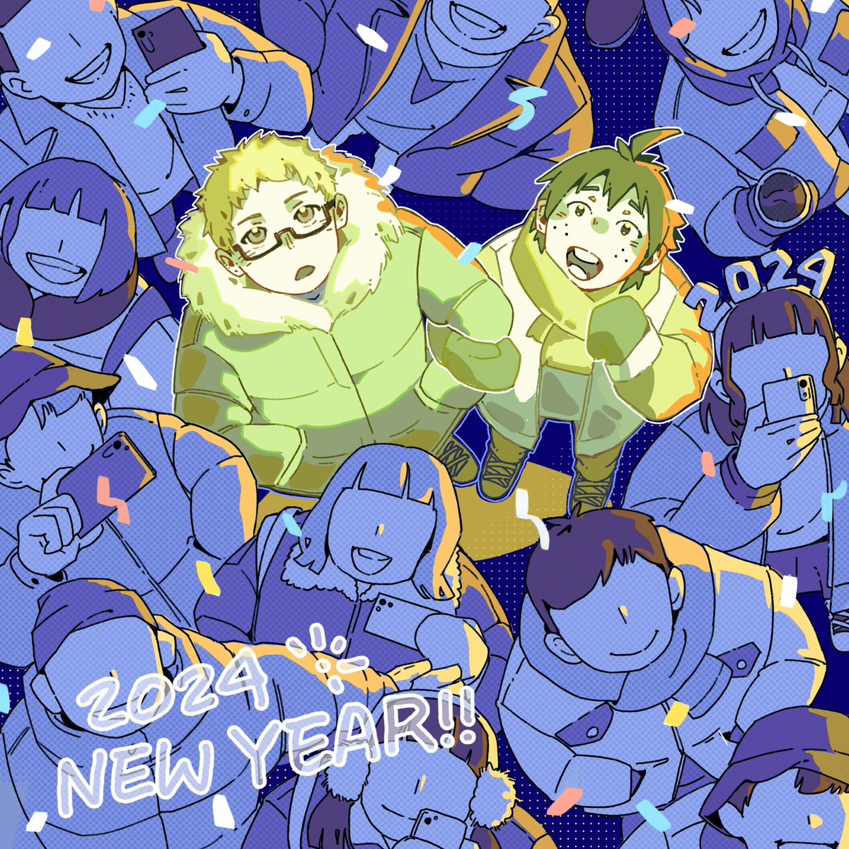 #tsukkiyama 2024 happy new year🎆