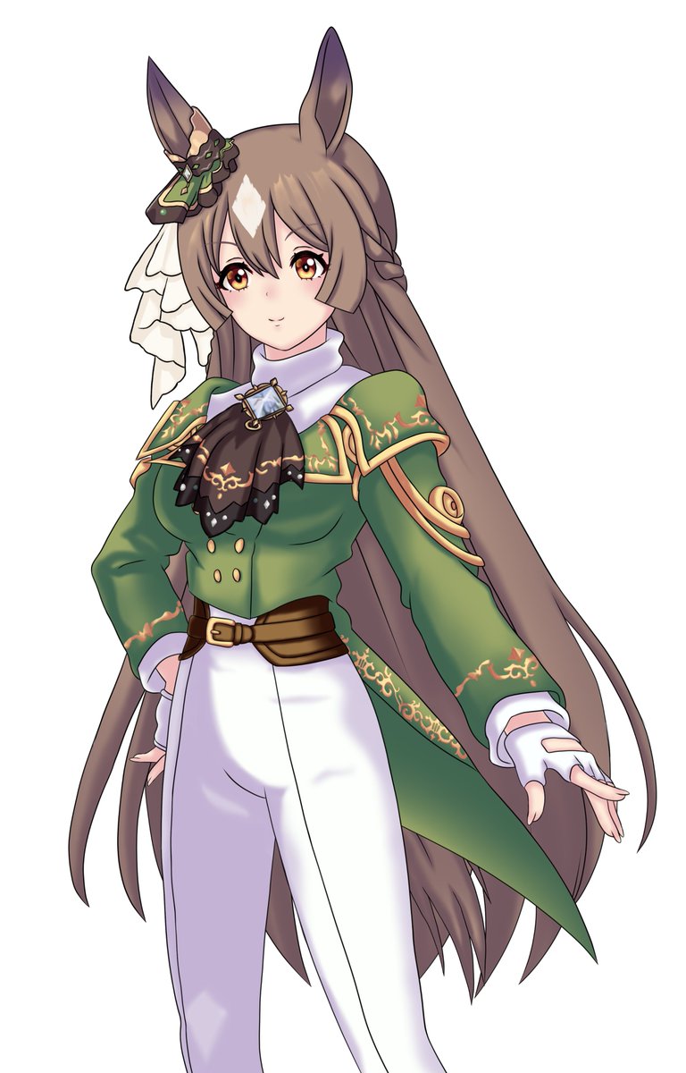 ウマ娘「あけましておめでとうございます!年越しは、ももいろ歌合戦でウマ娘チームが出てくる」|KENTZ(ケンツ)＠プリステ29Rお疲れ様でしたのイラスト