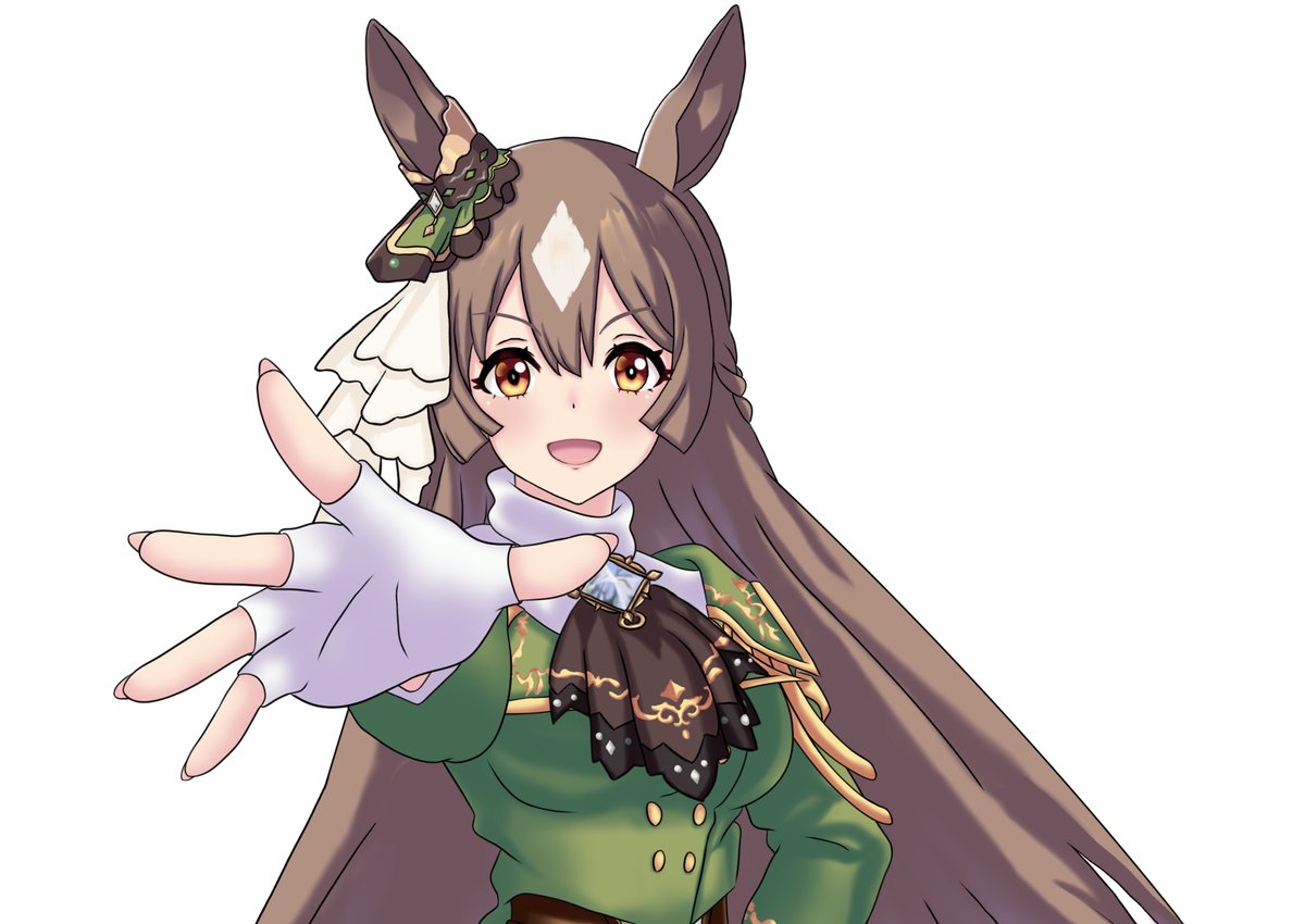 ウマ娘「あけましておめでとうございます!年越しは、ももいろ歌合戦でウマ娘チームが出てくる」|KENTZ(ケンツ)＠プリステ29Rお疲れ様でしたのイラスト