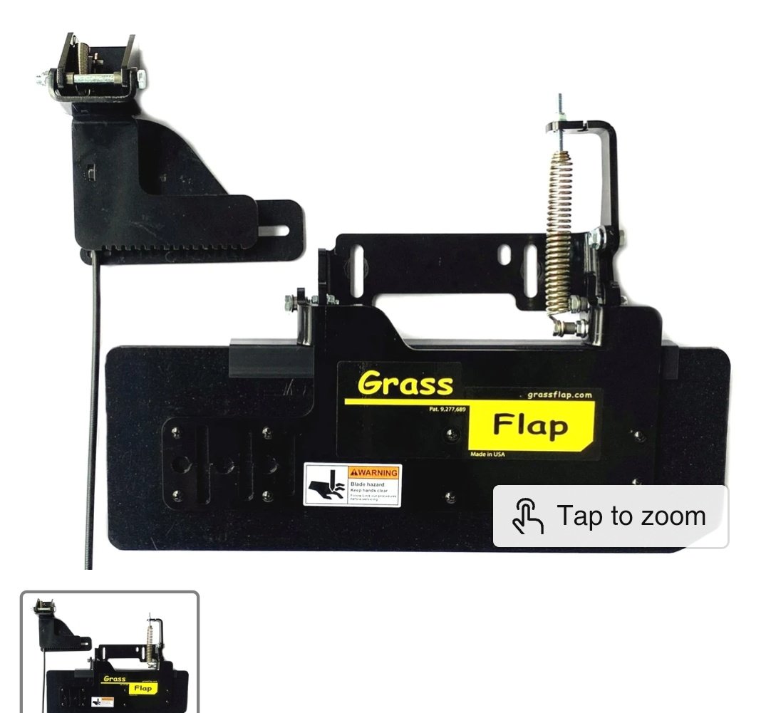 Anyone need a grass flap installed order now $100 install plus price of flap get ready for next season