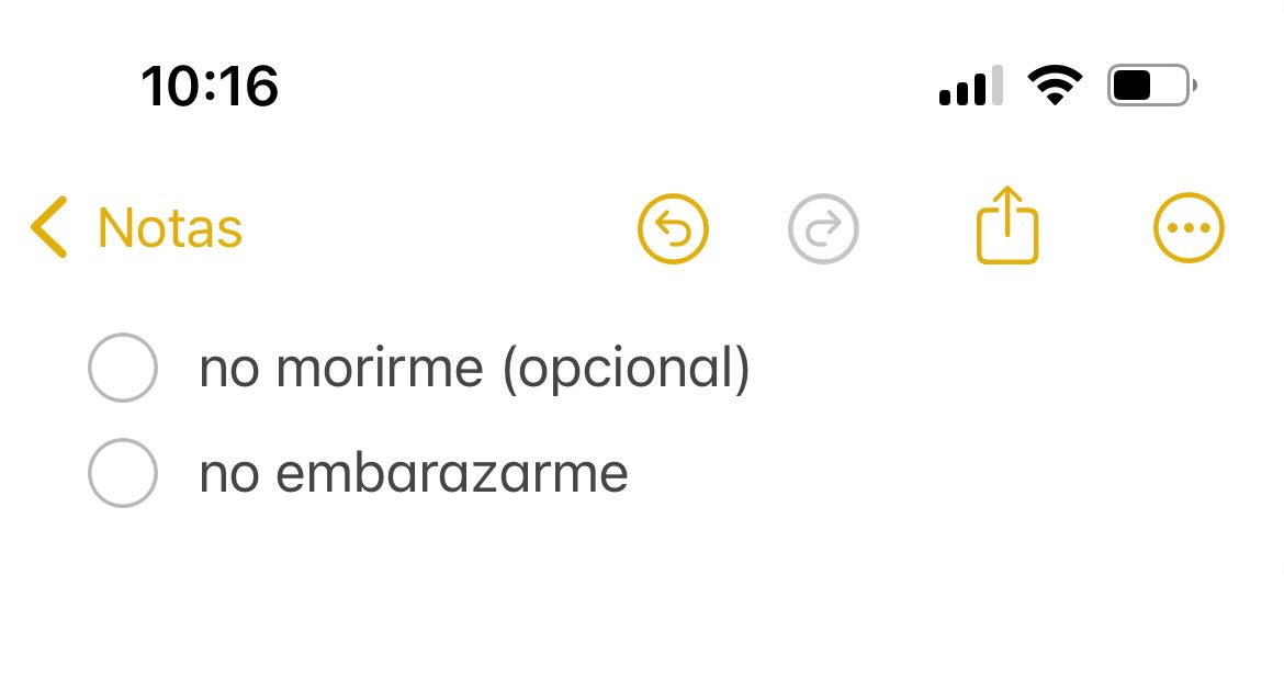 Mi lista de metas para 2024