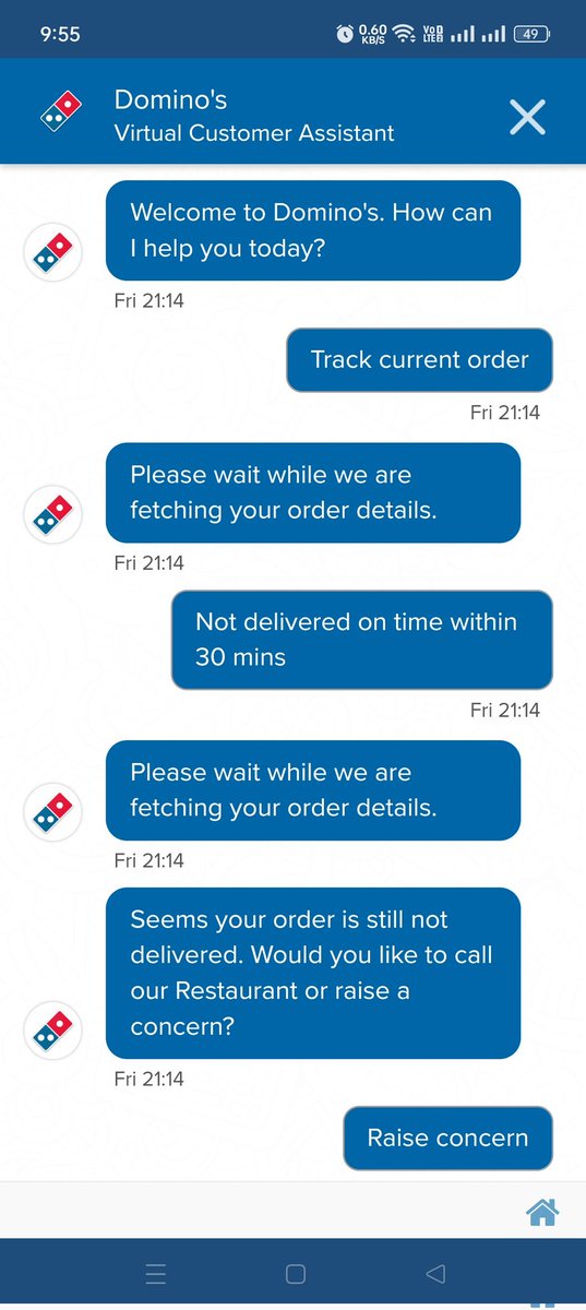 ankushkumar61's tweet photo. @dominos_india @dominos I dnt know when will domino deliver order , I think in 2024 placed order in 2023 https://t.co/pqavR2Z8q4