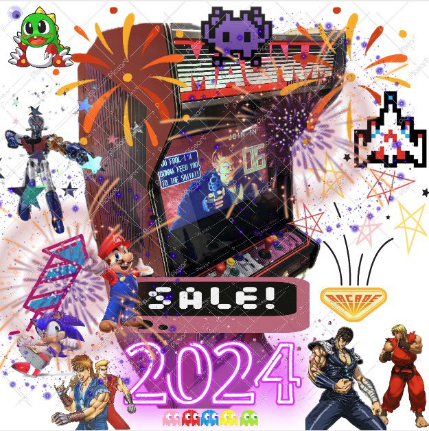 UsedGames1's tweet photo. Happy NEW ARCADE YEAR!! 🥳🥳🥳 https://t.co/gjoje0Vjfd