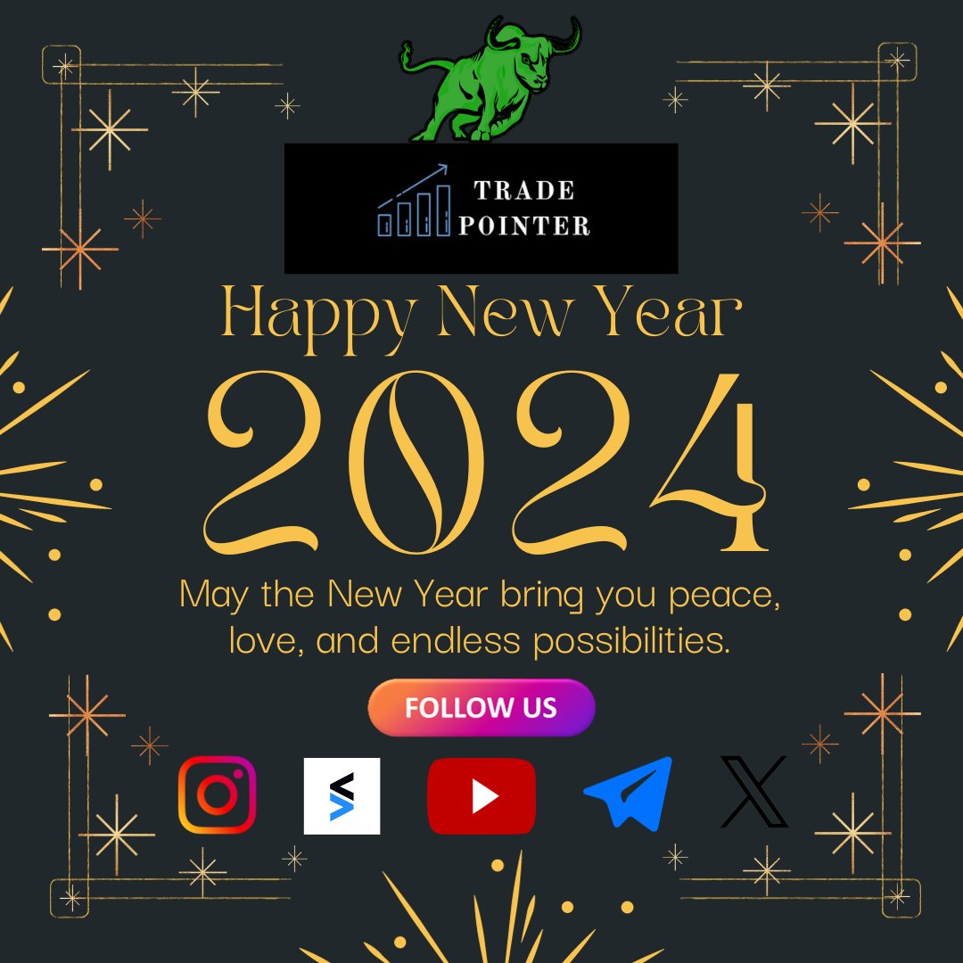 BullizT's tweet photo. Happy New Year to ALL..!

Build Your Wealth &amp; Unlock Financial Freedom in 2024.

#HappyNewYear2024 #NewYear #StockMarket https://t.co/V8hXdpzmTE