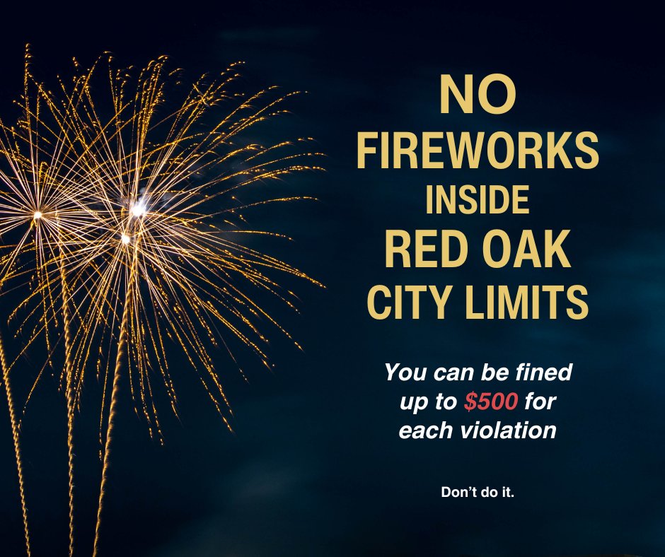 City of Red Oak tweet media