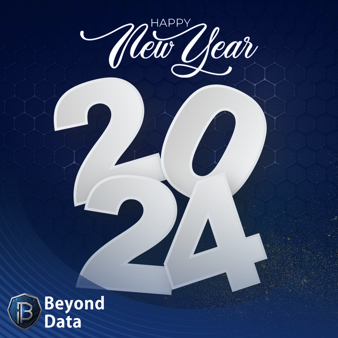 Happy New Year from Beyond data,
Here's to another year of safeguarding the digital frontier together. 
#NewYear
#CyberSecurityExperts #DigitalDefense #SecureTomorrow #InfoSecGuardians #CyberSafetyFirst #GuardiansOfData #OnlineProtection #TechSecurity #FirewallHeroes