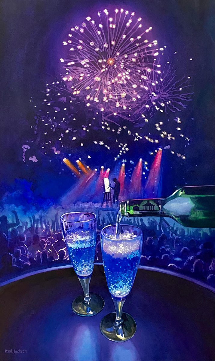 Make 2024 the year of the artist!  May creation replace destruction and may Peace be the pandemic that breaks out across the earth. Happy New Year! 💙