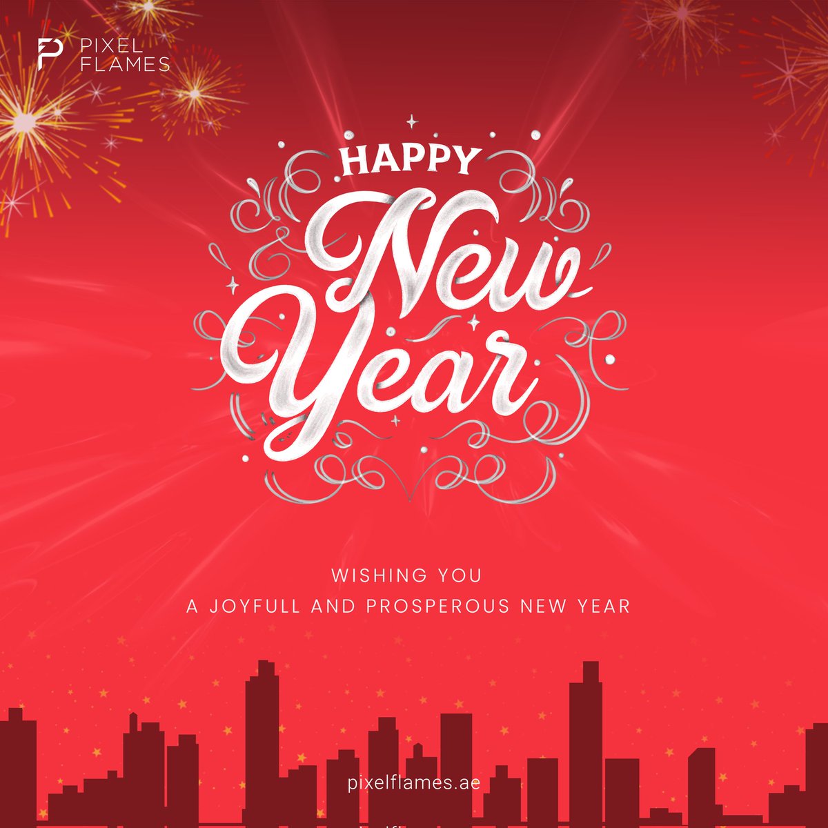 pixelflamesfze's tweet photo. Wishing you a joyfull and prosperous Happy New Year!

#newyear #2024 #joy #HappyNewYear2024 #HappyNewYear24 https://t.co/JurhODEhKZ