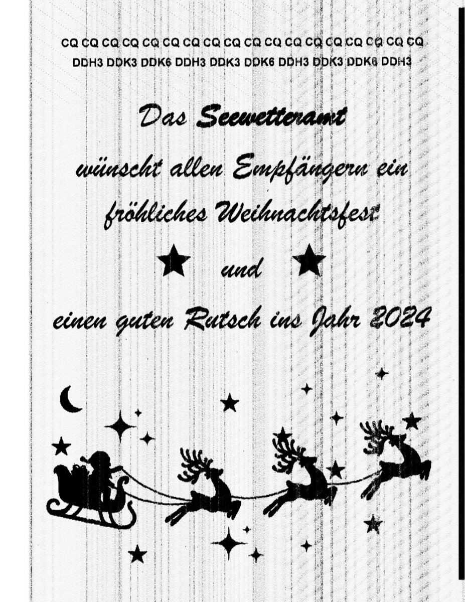 df6dbf's tweet photo. Es ist mir dann doch heute Vormittag gelungen die Grüße zu Weihnachten und Silvester vom #Seewetteramt auf 3855kHz in Faximile zu empfangen. Ring: #openwebrx #openwebrxplus #raspberrypi4 #RSPduo #MLA30 #thejoyofhamradio #swl #theglorydaysofshortwave #nerdythings #dwd #ddh3 #f1c https://t.co/UAOyB1MVgx