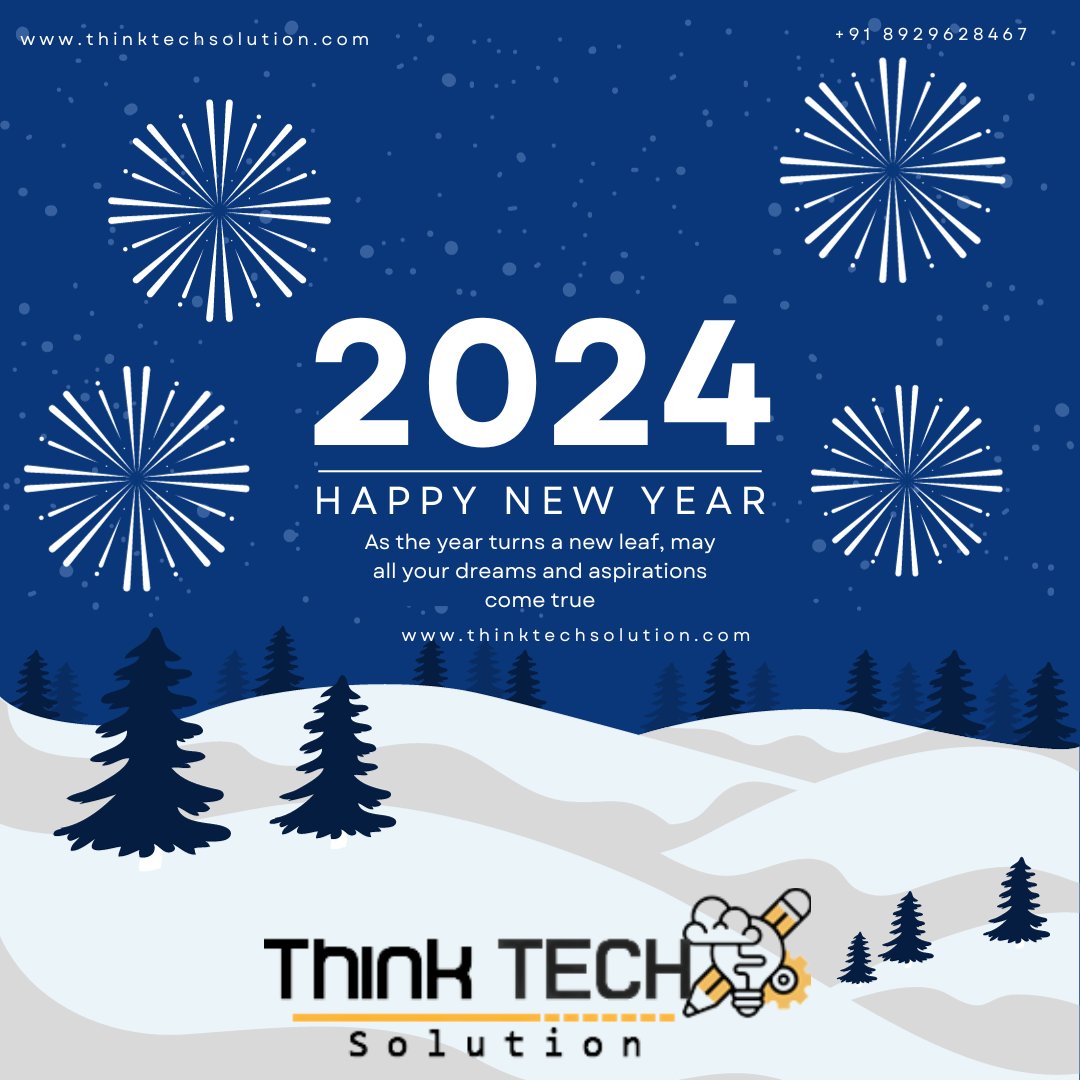 ThinkTechSolut2's tweet image. Wishing you Happy New Year 2024 from Think Tech Solution Family
A New Year is like a blank book, and the pen is in your hands

#newyear2024 #holidayseason #thinktechsolution #exclusivelead #leadgeneration