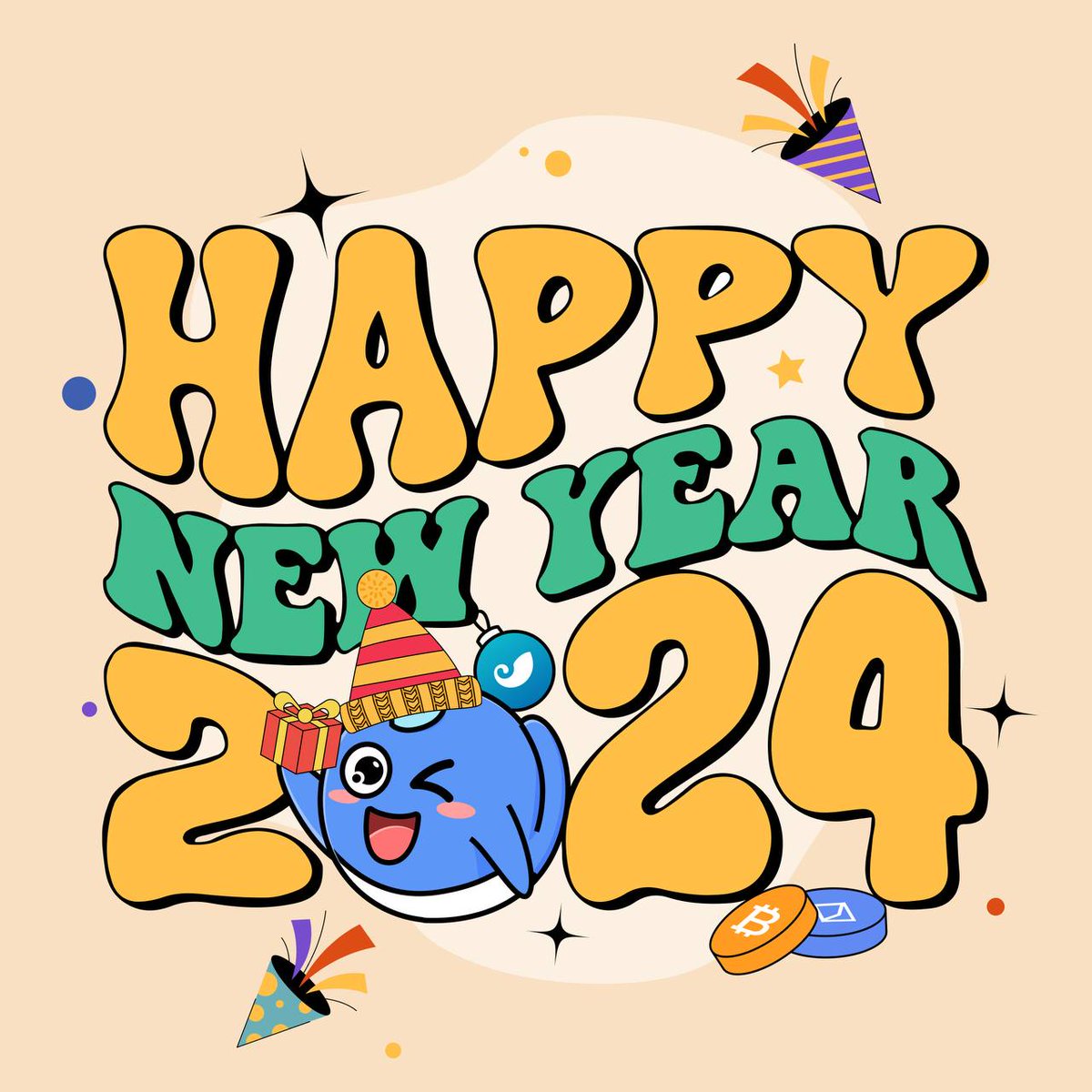 🎉 A very Happy New Year 2️⃣0️⃣2️⃣4️⃣!

We Hope you create countless memories and set new milestones this year. Lots of warmth from our imToken Team. 💙
