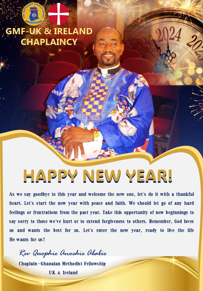 Happy New Year from our Chaplain.