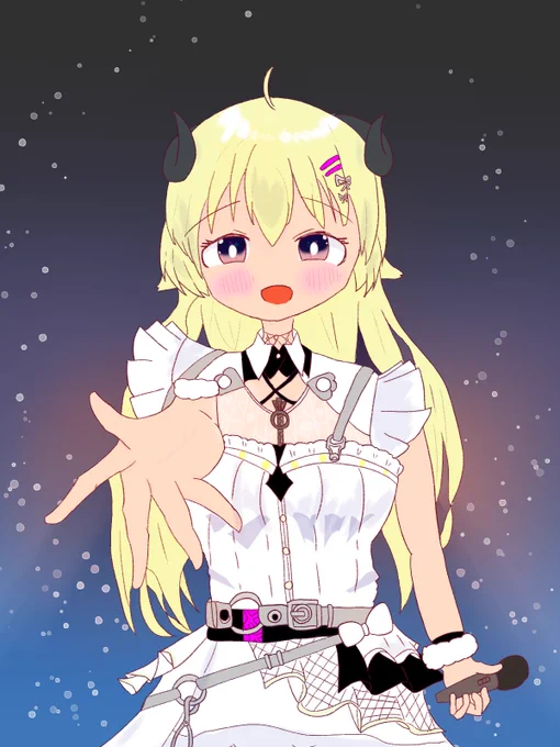 2日遅れだけど絶対描きたかったから年明けでも描いた 改めてわためぇ4周年おめでとー!!! 5年目もわためぇとわためいとと一緒に歩んで夢に向かっていくぞー!!! わためぇ大好きわためぇNO.1!!  #角巻わため4周年 #つのまきあーと
