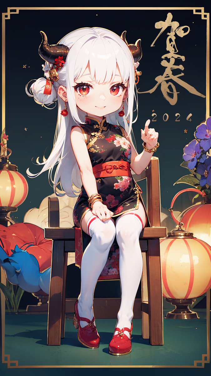 RongSama's tweet photo. 2024新年快樂 https://t.co/8Ia5DmJqtj
