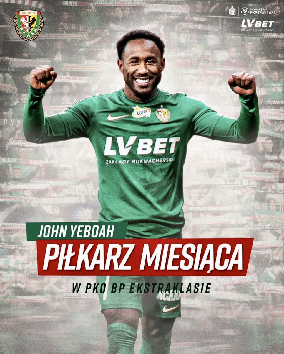 SlaskFr's tweet photo. II RÉSUMÉ 2023 - FÉVRIER II

4 matchs en @_Ekstraklasa_ 

👉 05.02 #POGSLA 0-2
👉 11.02 #SLAKOR 1-1
👉 17.02 #WIDSLA 1-0
👉 26.02 #SLALPO 2-1

11/02 Patrick Szwedzik prolonge jusqu’en 2025 

💪🏼 John Yeboah élu joueur du mois de février 🇮🇹 https://t.co/PfDptyciSI