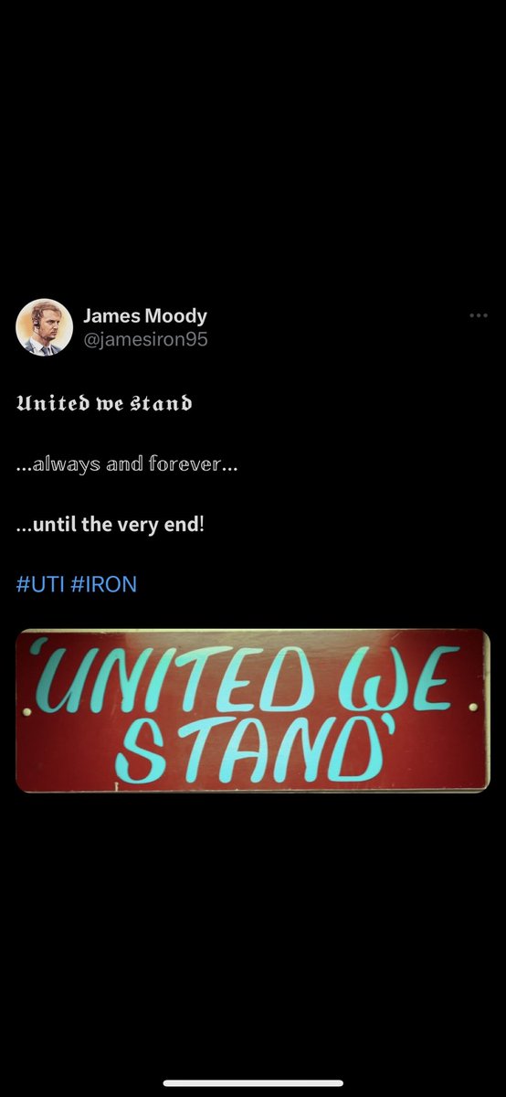 jamesiron95's tweet photo. 2️⃣0️⃣2️⃣3️⃣ - without doubt the most difficult year professionally to go through, but when the time came, we stood United.

Really thankful to all those who have given their support.

“Often in our darkest days, in our hardest times, that’s when we find our destiny.”

#UTI #IRON https://t.co/Dgw8eoY7wT