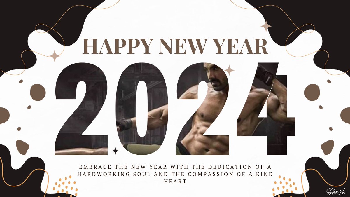 FudgePuppy_'s tweet photo. As the clock ticks into the New Year, let your heart be guided by empathy, perseverance, and a vision for positive change. Here's to a year of meaningful contributions! โค๏ธ๐
#NewYearVision #PositiveChange #HappyNewYear2024 #JohnAbraham https://t.co/pvA19Hzf1D