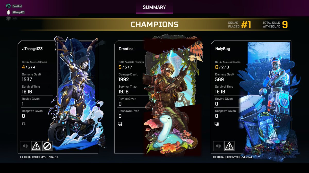 crantical's tweet photo. A couple nice wins! #ApexLegends https://t.co/13ptfW3JUQ