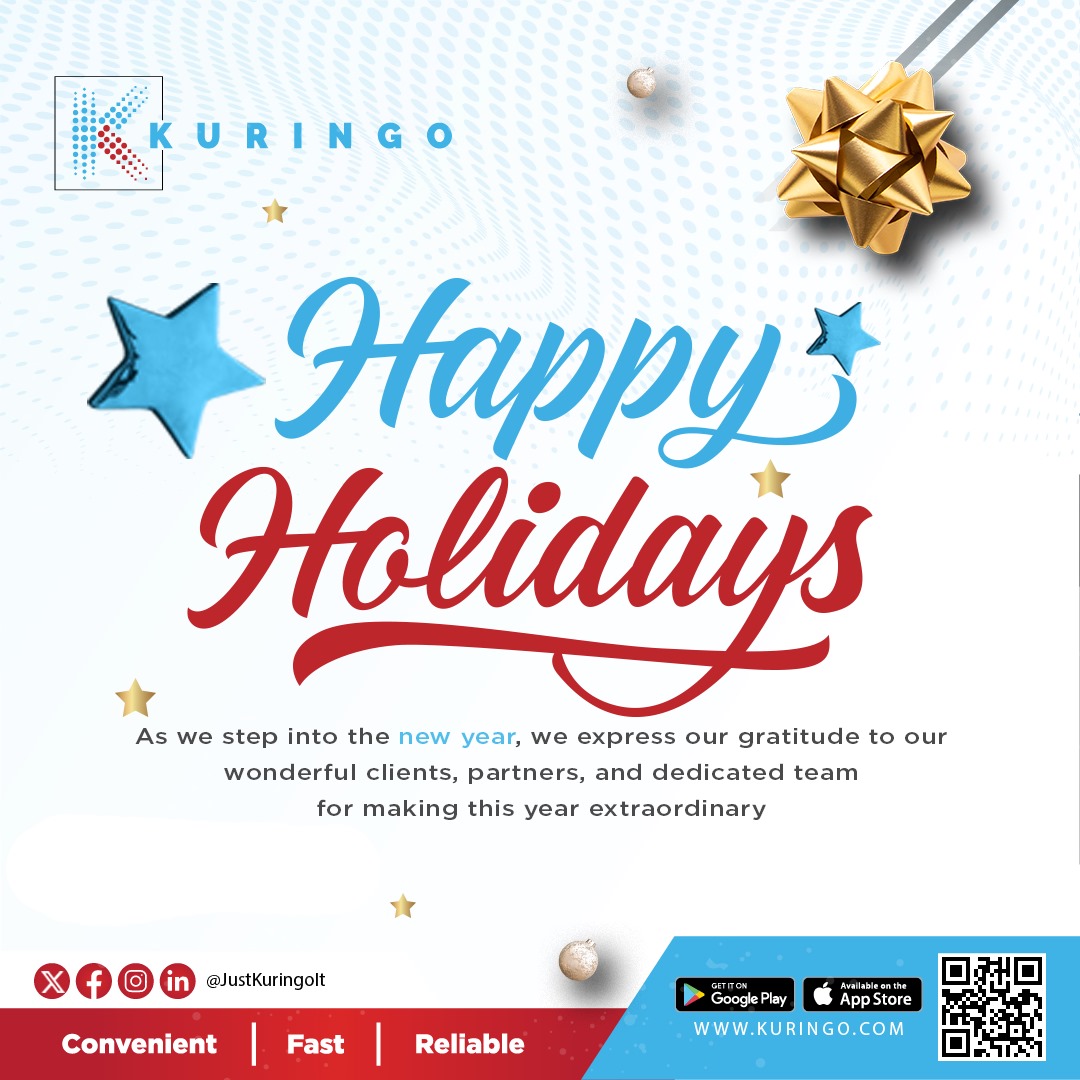 justkuringoit's tweet photo. As the year gracefully draws its curtain, may your days be adorned with the magic of the season. Here's to laughter, love, and the joy of shared moments. Wishing you a uniquely wonderful holiday season from all of us at Kuringo! #HappyNewYear2024 https://t.co/8WYNIVONl5