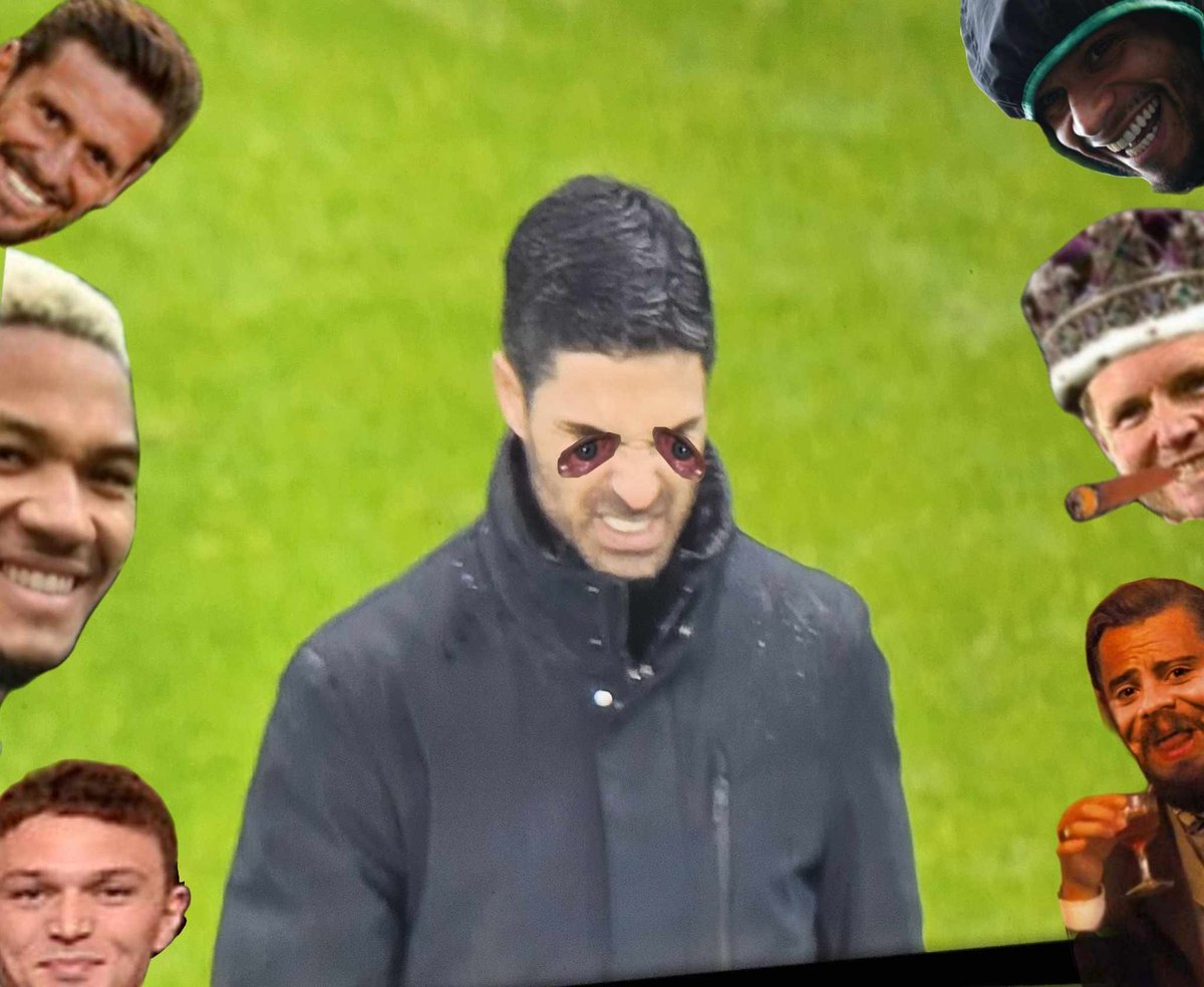 rupertnotoy's tweet photo. @premierleague Lol VARteta still gonna blame their downfall on VAR and Joelinton's goal🤡🤡 https://t.co/YBtvDp2esc