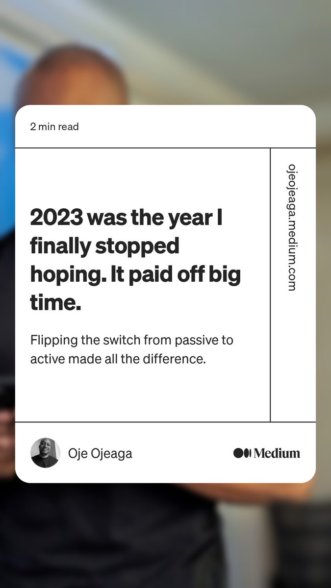 ojeojeaga's tweet photo. Read this story from Oje Ojeaga on Medium: https://t.co/pQGWR58OwY https://t.co/hMRAvEqRg2