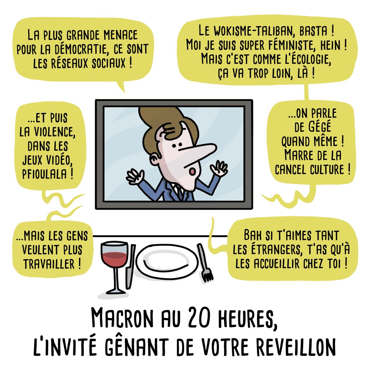 AllanBARTE's tweet photo. Ne vous gâchez pas votre réveillon.
N'allumez pas votre télé.
Bonne année 2024 ! 😘❤️
#Macron20H #BoycottMacron20H #BoycottVoeuxMacron #BonneAnnée2024 #VoeuxMacronv https://t.co/7A5exRcFC3