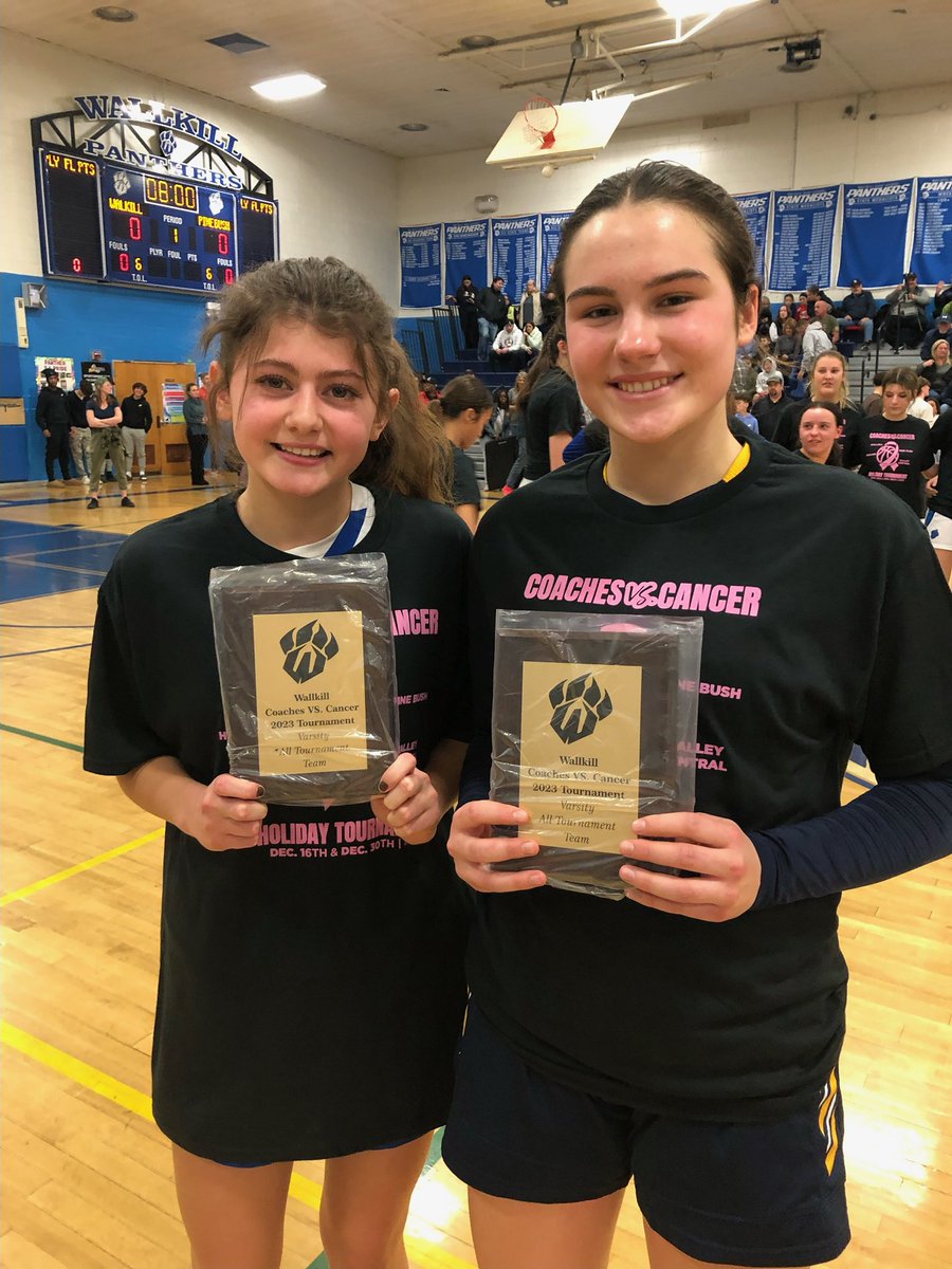 highlandbball_'s tweet photo. Big win against AA Valley Central in the consolation of the Wallkill Tournament. Sam Calahan’s 12 first half points carried us in the first half and our defense and toughness carried us in the second half. Congratulations to Grace Koehler making the ALL TOURNAMENT TEAM ! https://t.co/s6dNk42XCu