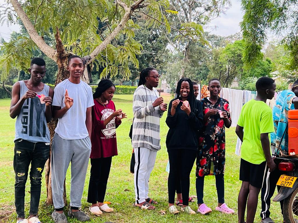 More of the grandchildren of Mr and Mrs Kadaaaga at Mbulamuti village over the Xmas and New Year weekend