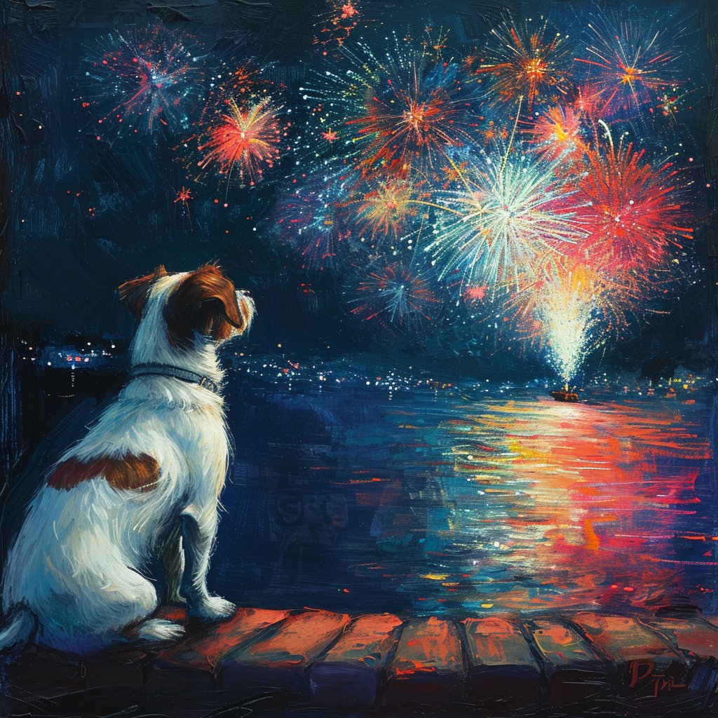 Wir (und Eddie) wünschen euch allen einen guten Rutsch ins Jahr 2024!