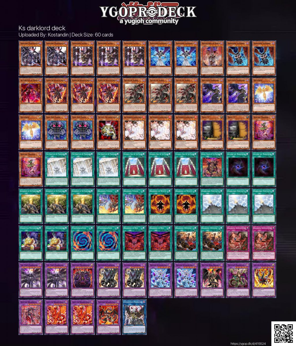 darklord deck yugioh YuGiOh Battles of Legend: Relentless Revenge Secret Rare Darklord Ixchel BLRR-EN076 main image 0