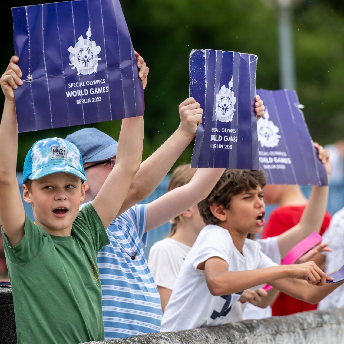 SpecialOlympics's tweet image. Highlight of 2023: @sowg_berlin2023 broke barriers and made unforgettable memories with 7,000 athletes from 26 sports and 20,000 volunteers. #Berlin2023 #InclusionRevolution