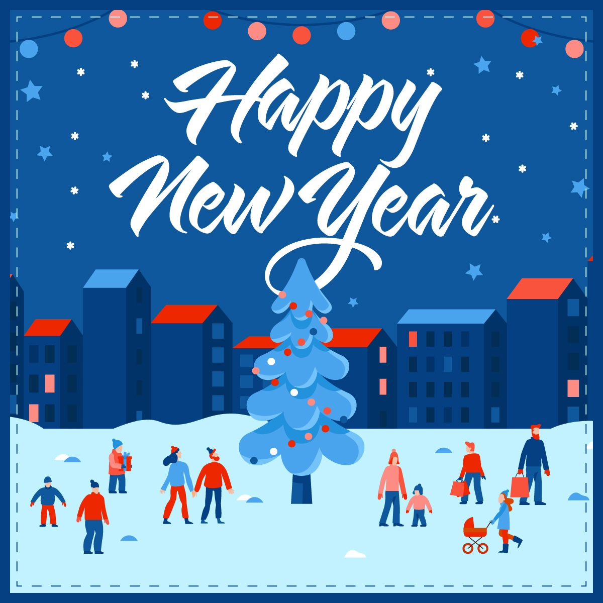 The holiday season seems to come and go faster and faster each passing year — all the more reason to live this season to its fullest. Happy New Year!