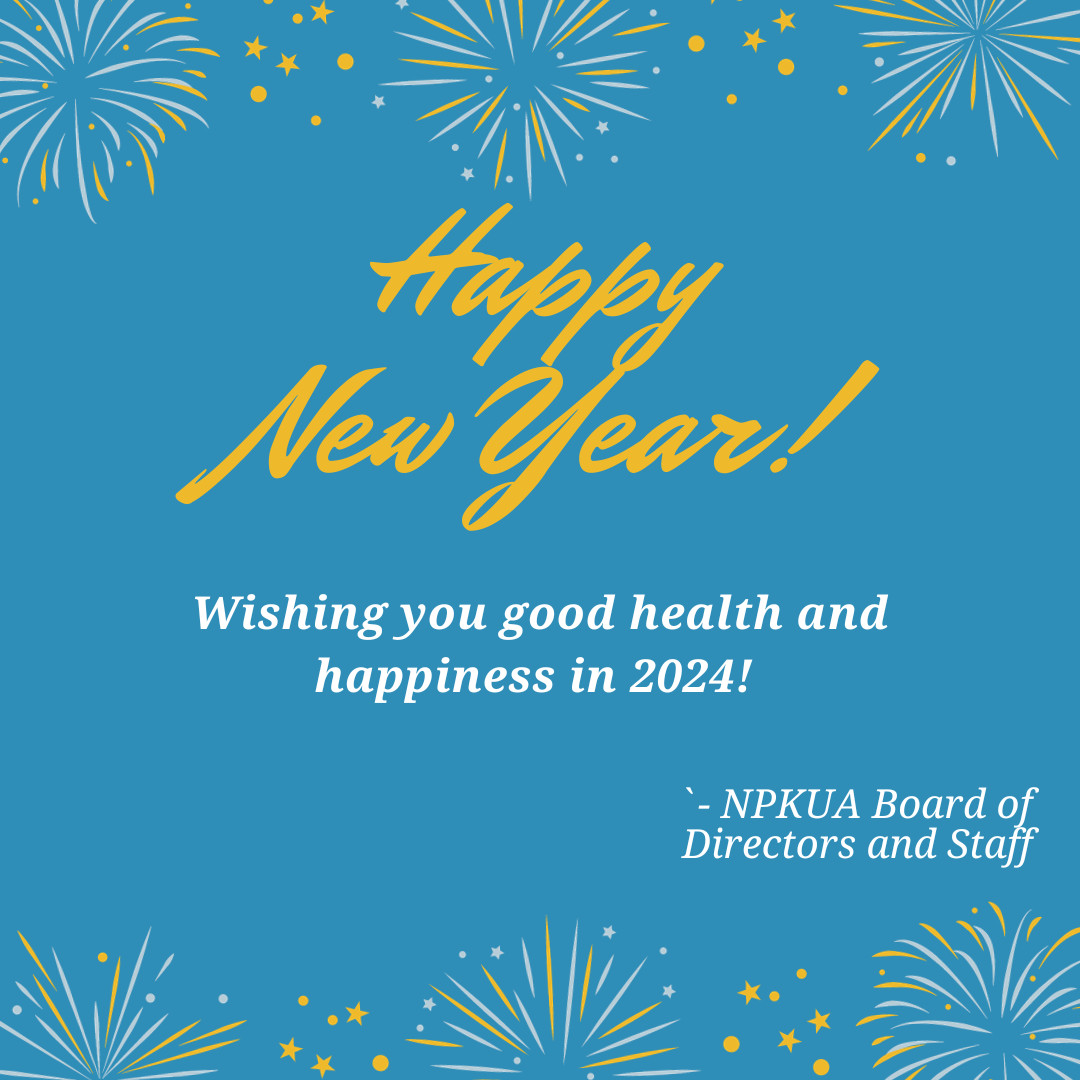 NPKUA_Info's tweet image. The NPKUA Board of Directors and Staff would like to wish everyone a very happy new year! Looking forward to 2024! #NPKUA #pku #PKUstrong #phenylketonuria