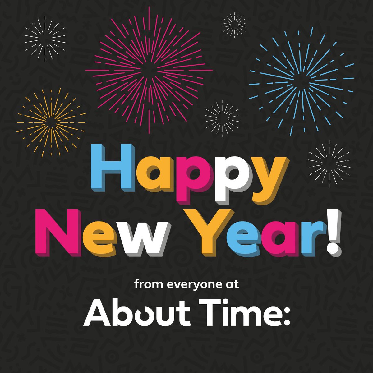 AboutTimeTV's tweet photo. Happy New Year from all of us at About Time.
We are looking forward to what 2024 has in store for us all!! 🎉

#newyear #2024 #abouttimecreative https://t.co/da5lYE1GTZ