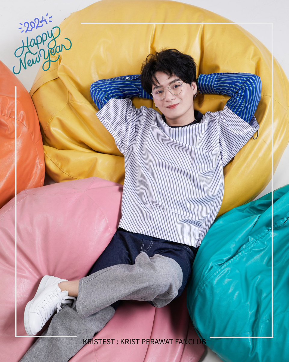 krist_est's tweet image. 🎊 Happy New Year 2024 🎊

#KristPerawat 
#ยูยู่ของคุณพี