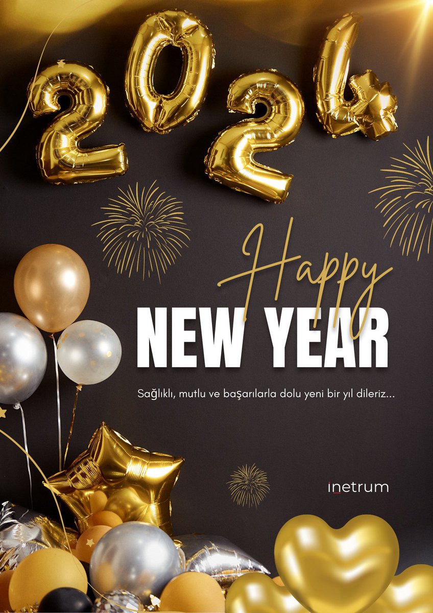 Sağlıklı, mutlu ve başarılarla dolu bir yıl dileriz 🎉🎄#HappyNewYear