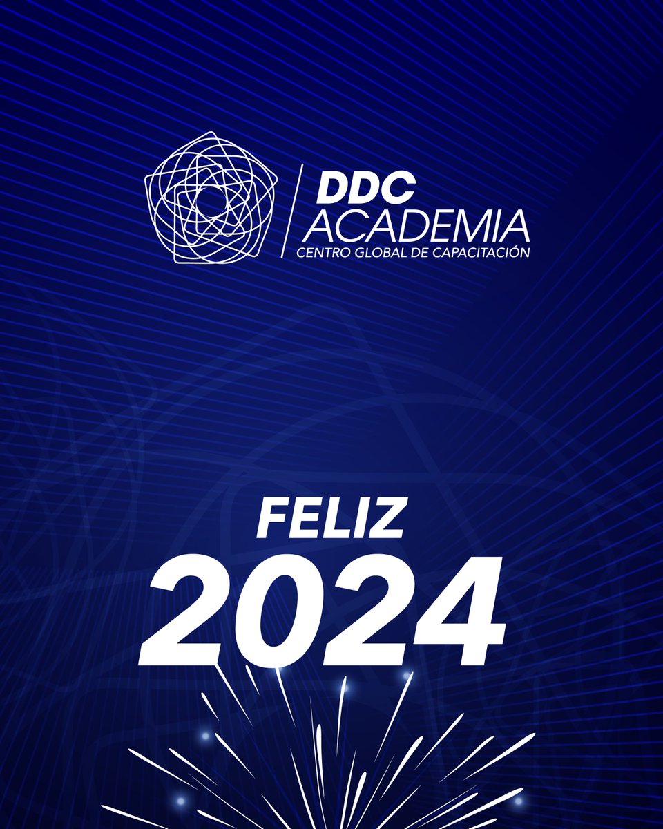 🥂🎊@AcademiaDdc les desea un próspero 2024 🎉 #DDCAcademia #FelizAño #2024 #Feliz2024 #AñoNuevo