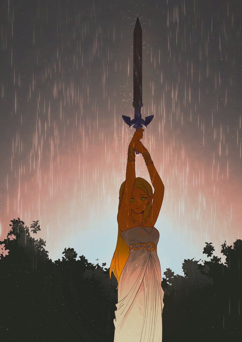 omm_Silvia's tweet photo. 🌧️
#Zelda #BOTW https://t.co/6d0oZOWJd2