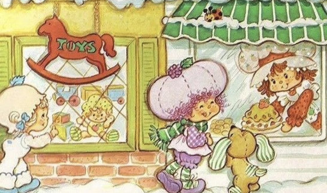 ArtCelineLove's tweet photo. strawberry shortcake winter illustrations❄️🍓 https://t.co/3eeGzFlKtM