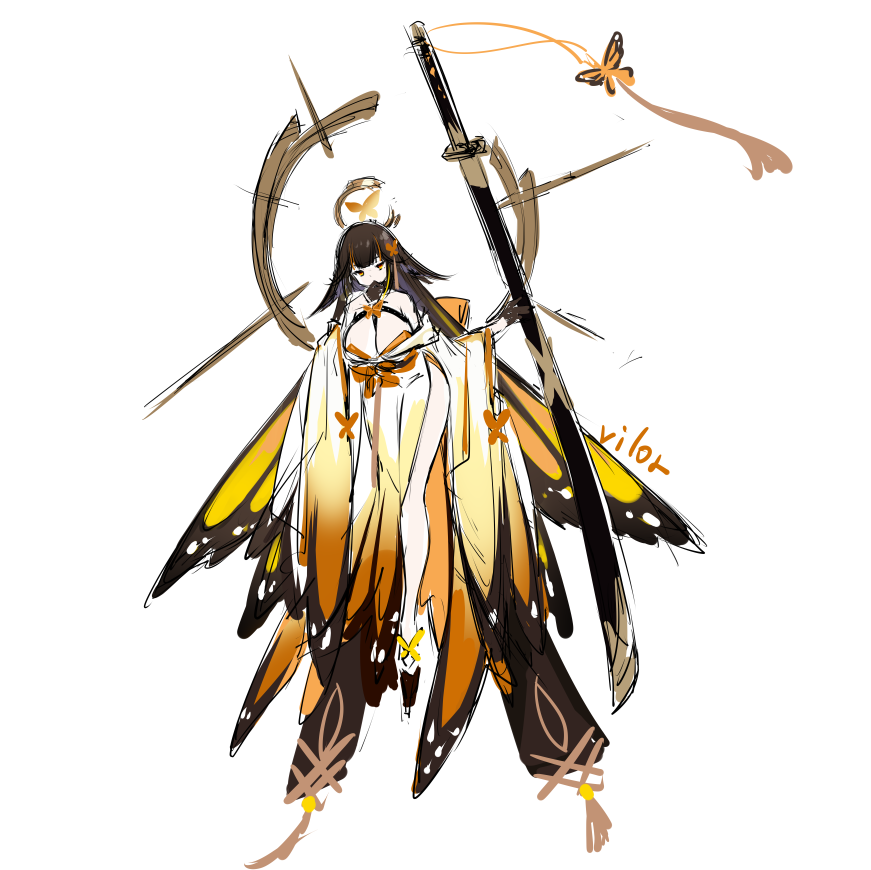 「蝶變」|Vilorˋ( ° ▽、° )のイラスト